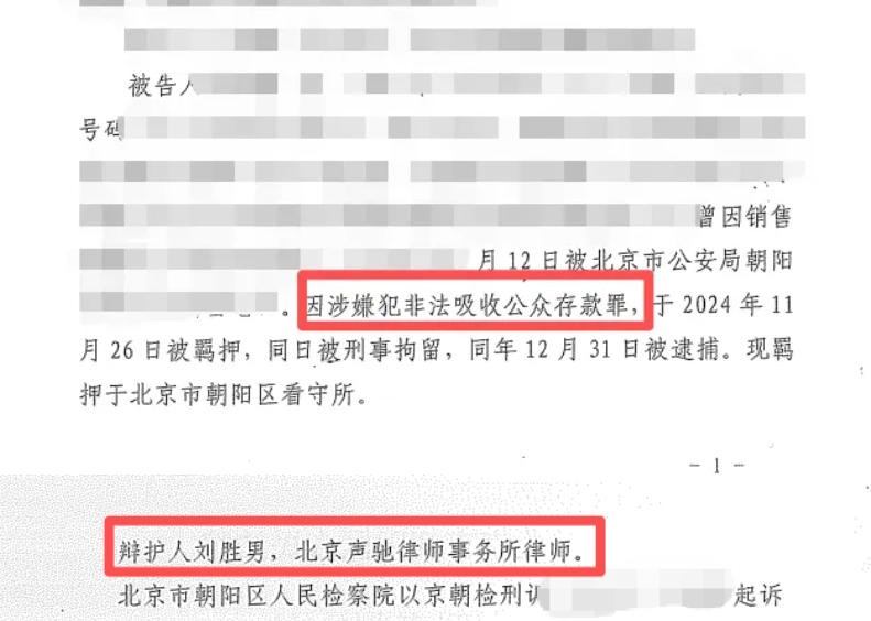 罪轻辩护显成效：非法吸收公众存款罪律师成功争取最低量刑